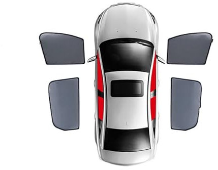 Auto-Seitenfenster-Sonnenschutz Für 1 Serie E87 2004-2011 Auto Sonnenschutz Visier Frontscheibe Vorhang Hinten Seite Fenster Sonnenschutz Schild(4PCS Front Rear)