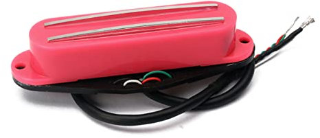 QUMIIRITY Adriger Humbucker Gitarren-pickup Dual Coil Tonabnehmer Mit Rauschunterdrückung Ersatzteil Für Rot Authentischer Warmer Klang Hum-cancelling Für Gitarristen