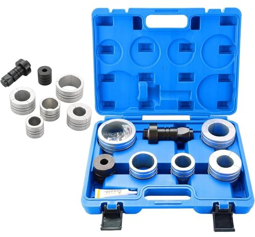 DASBET Exhaust Pipe Expander Tool Set 28mm Exhaust Pipe Stretcher Kit 1-5/8 to 4-1/4 Inches Muffler Pipe Spreader Automotive Car Tool Kit for Tail Pipe Tube