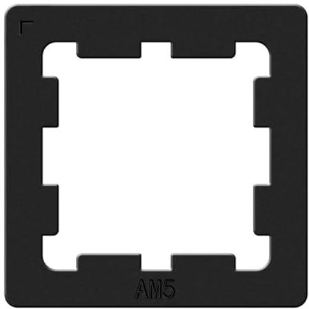 Wadakada AM5 Armor Thermal Paste Guard Chips Heat Dissipation Cover for 7950X, 7900X, 7700X, 7600X CPU Plate