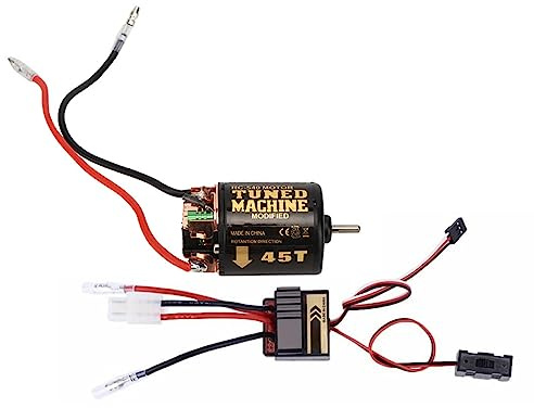 Système de variateur haute fréquence pour moteur à balais RC 320A, ESC pour voiture tout-terrain (45T)