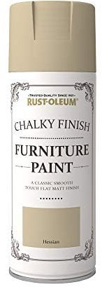 Rust-Oleum 400ml Chalky Finish Furniture Spray Paint - Hessian