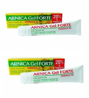 2 x Arnica Gel Forte 72 ml - Arnica al 10% per Traumi e Sforzi Muscolari