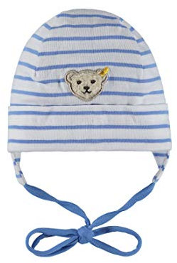 Steiff Baby-Jungen Mütze, Blau (Marina|Blue 3056), 45