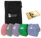 SUPERLETIC Powerband Widerstands-Fitness-Bänder & Übungsbänder für Männer und Frauen; Klimmzughilfe 5 Stärken für Workout, Yoga, Pilates, Crossfit, kostenlose Trainingsanleitung