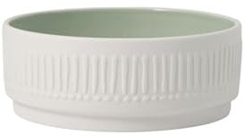 like. by Villeroy und Boch it's my home Pflanzschale Blossom mineral, großzügig gestaltetes Gefäß zum Bepflanzen, Premium Porzellan, grün, weiß