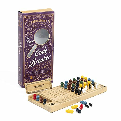 Professor Puzzle |Sherlock Holmes Age 3+: The Case of the Code Breaker | Puzzle Game | Ages 8+ | 1 Player