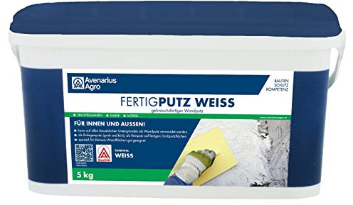 Avenarius Agro Fertigputz weiß Putzmörtel Feinputz Grobputz 5 kg