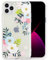 INLOYGEM für iPhone 11 Pro Handyhülle, Stoßfestes Durchsichtig Weiches TPU Silikon Dünne Schutzhülle, mit süßer Muster Bedruckt Handy Hülle für Apple iPhone 11 Pro 5.8 Blume