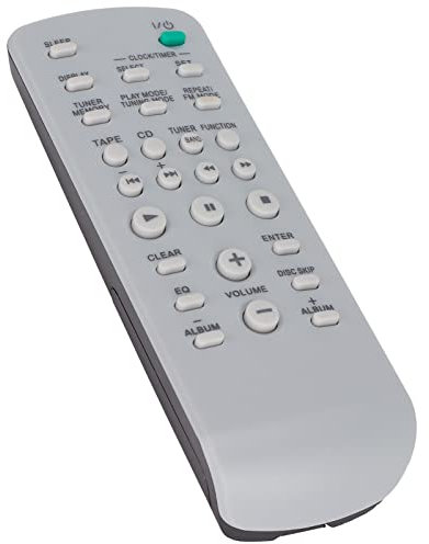 ASHATA Télécommande, Télécommande de Haut-Parleur Portable, Nouvelle Télécommande Universelle de Remplacement, Applicable pour Le Système CD HiFi, pour la Série