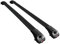 Apline Kompatibel mit A4 (B7) Avant 2005-2007 ACE-1 Relingträger Dachträger Auto Gepäckträger Schwarz Aluminium 2 Stangen