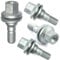 ROBUST 4 Pcs Hex Stud Alloy Wheel Bolts Nuts for Citroen Berlingo C2 C3 C4 Fiat Scudo Opel Vauxhall Crossland Peugeot Expert Partner 206 307 406 407 508 9817024580