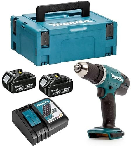 Perceuse-visseuse 18V LXT (2x4,0 Ah) en MAKPAC - Makita DDF453RMJ