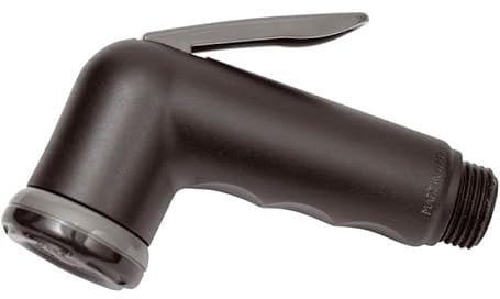 Remer - Doccetta Shut-off Nera Opaco in ABS Stampata Made in Italy. - 332ORNE