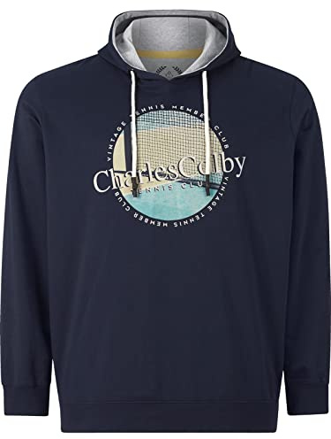 Charles Colby Herren Sweatshirt Earl Colum Dunkelblau, 2XL (XXL) - 60/62
