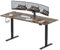 SANODESK Höhenverstellbarer Schreibtisch 200x80 cm, Schreibtisch Höhenverstellbar Elektrisch Ergonomischer Steh-Sitz Tisch Computertisch mit Memory-Funktion(Braun)