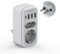 TESSAN Adaptateur Prise Suisse 2500W, 6 en 1 Adaptateur Suisse France avec 1 USB C et 3 USB A, Prise Type J pour Jordan Liechtenstein