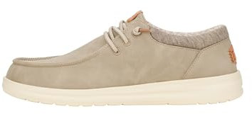 HEYDUDE Paul Classic - Scarpe Uomo Slip-On - Mocassini, Taupe Grey, 45