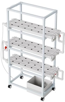 Hydroponic Growing For Herbs, Fruits And Vegetables - Indoor Garden Tower Kit For Hydroponics Growing - Grow Fresh Produce Easily