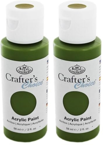 Royal & Langnickel Light Sap Green Acrylic Paint - 59ml (Pack of 2)