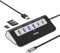 USB Hub, 9-in-1 USB C Hub Multiport Adapter mit 4K HDMI, PD 100W, USB-C und 2 USB A 3.0 5Gbps, 2 USB A 2.0, SD/TF Slot, Schwarz Docking Station für MacBook Air/Pro iPad Typ C Tablet