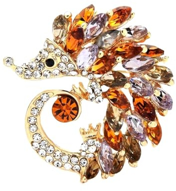 Broche Décorative Hérisson, Bijou Fantaisie
