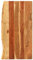 Juroupi Encimera para Armario tocador Madera Maciza Acacia 100x52x2,5cm Tocador Mesa Centro Mesita Cocina Comedor Salón