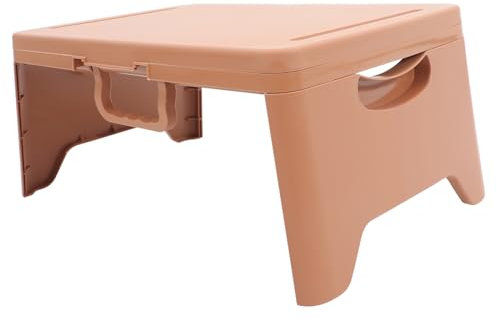 CAXUSD Portable Folding Table Height Lap Desk for Bed Desk Laptop Stand Writing Pad Easy Storage