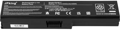 JPking PA3817U-1BRS Laptop Akku für Toshiba Satellite L600 L650 L655 L670 L675 L700 L750 L750D L755 L770 C650 C660 C660D C650D C655 C665 C670D A660 A665 PA3817U-1BAS PA3817U-1BRS PABAS228