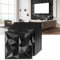 Jopassy 3D Wandpaneele Diamant 24 Stück 30 x 30 cm (2.16m²), 3D Wall Panels PVC Wanddeko Platten, Nicht Verformbar, Wasserfest, Hitzebeständig, Matt Schwarz