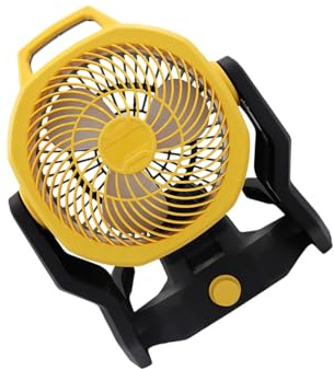 Portable 10inch Camping Fan Power Desktop Floor Fan for BL1860 BL1850 BL1840 BL1830 BL1820 BL1815 Battery Outdoor Cooling Fan