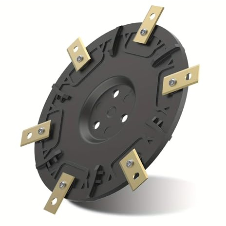 DSXPZBGED Un Disco Lama di Ricambio, Adatto, Compatibile con Worx, Compatibile con Landroid S&M, Robot Tagliaerba, Accessori for Tagliaerba