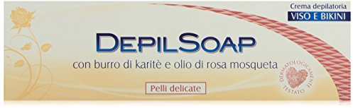 DepilSoap - Crema Depilatoria, Viso e Bikini, 75 ml - [confezione da 6]