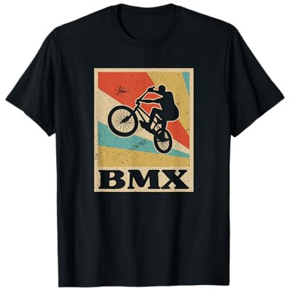 BMX Retro Vintage T Shirt Bike Fahrrad Rad Räder Geschenk T-Shirt