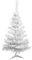 COOSNUG 90CM Künstlicher Modischer Weiß Weihnachtsbaum Tannenbaum Kunstbaum Kusttanne mit Metallfuß