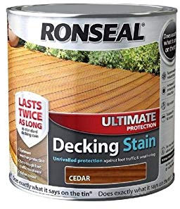 Ronseal Ultimate Decking Stain - Cedar 2.5L