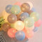 LED Cotton Ball Light String Light, 20 Cotton Balls Fairy Lights Battery Powered, 3m/10.8ft Indoor Outdoor Festival Christmas Wedding Baby Shower Party LED Decorations Lights, Multi-Color