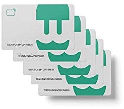 Wallbox-RFID-Karten für sichere und gemeinsame Zugriffsauthentifizierung, kompatibel mit Commander 2 und Copper SB (50)