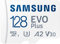 Samsung 128GB MicroSD Evo Plus SDXC U3 Class 10 A2 130MB/s Memory Card with Adapter 2021 Version (MB-MC128KA/EU)