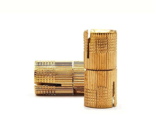 DOJA Barcelona | Cerniera a Botte | 14mm | 8 Pezzi | Cerniere Invisibili e Silenziose | 180 Gradi | Cardini a Scomparsa Tavolo Pieghevole, Armadio, Mobili Portagioie