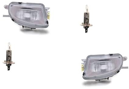 Johns, Nebelscheinwerfer passend für Mercedes W210 E-Klasse 07/99-03/03 Set li re m. H1