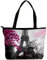 TBOUOBT Damen Tote Umhängetasche, Handtasche mit großer Kapazität,Paris Eiffelturm Frühlingsblume