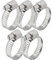Lumonic 5x 16-25mm Schlauchschelle Edelstahl V4A 304 I einstellbare Schlauchschellen zum Schrauben I für Rohre Schläuche Waschmaschine KFZ Auto Haus G