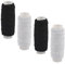 TAIANJI 4 Stück Elastizität Sewing Thread, Nähgarn Set Nylonfaden Elastisches Garn Schwarzes und Weißes Nähzubehör