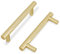 COTYKILEY 10 Pack 3 Inch(76mm) Brushed Brass Cabinet Handles Gold Knurled Kitchen Cabinet Pulls Cabinet Door Handles Kitchen Cabinet Hardware Cupboard Drawer Pulls Dresser Handles