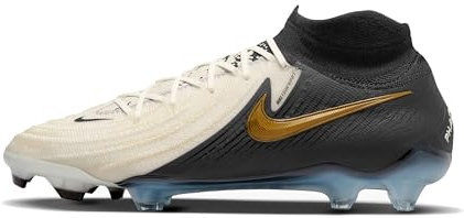 Nike Herren Phantom Luna Ii Elite Fg Fußballschuhe, White/Black-MTLC Gold Coin, 45 EU