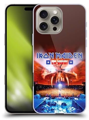 Head Case Designs Offiziell Zugelassen Iron Maiden Album-Cover Senjutsu Harte Rueckseiten Handyhülle Hülle Huelle kompatibel mit Apple Apple iPhone 16 Pro Max