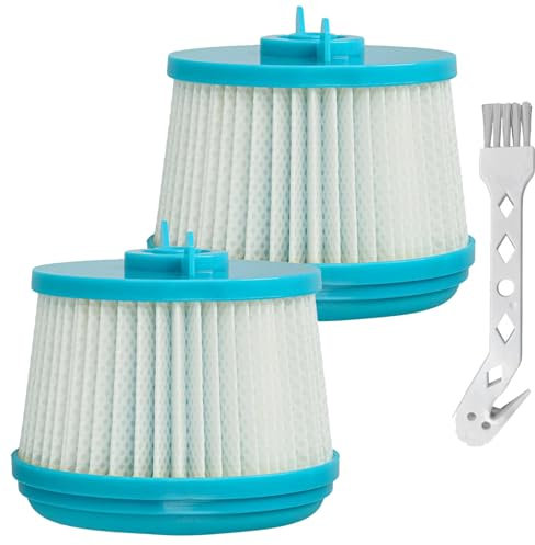 COZERI 2 Stk Nachmotorfilter mit 1 Bürste，kompatibel mit Genius Invictus X4 X5 X7 X8 X9 Staubsauger, HEPA Filter ， invictus staubsauger ersatzteile