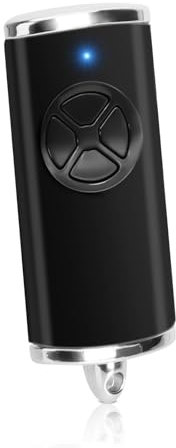 Suprbee 868,3MHz Mando a Distancia Garaje Compatible con Hörmann BS Bisecur HSE1 HSE2 HSE4-868-BS, HS1 HS4 HS5 HSS4 HSP4 HSD2-868-BS,con 4 Funciones de botón, con Llavero