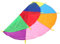 UPKOCH Regenbogen Fallschirm Für 2 Meter Großes Schwungtuch Für Outdoor Aktivitäten Teamspiele Und Fitness Training Bunte Farben Ideal Für Gruppen Und Kooperationsspiele